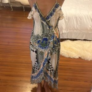 Camilla wrap dress XS